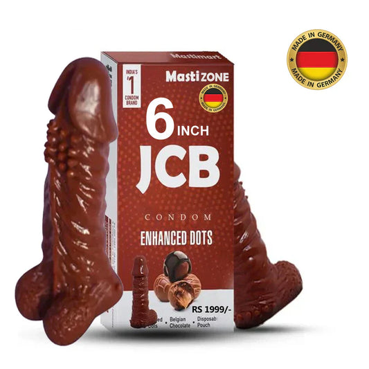 Jcb Condom with Realistic Texture 5 inch Reusable Man Condom